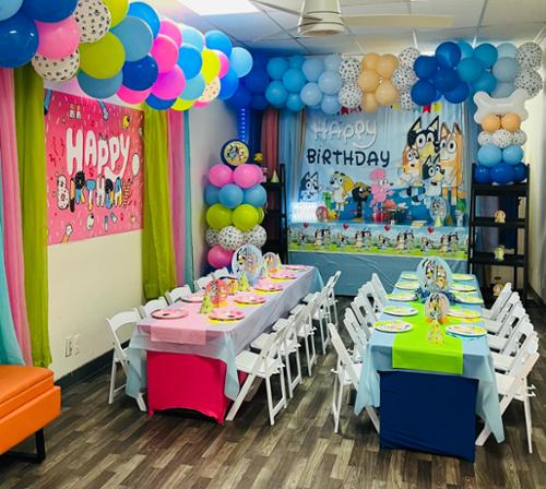 Two Themes in one Birthday Party (extra charge apply) Ultimate or Themed birthday party you can pick any theme in the gallery